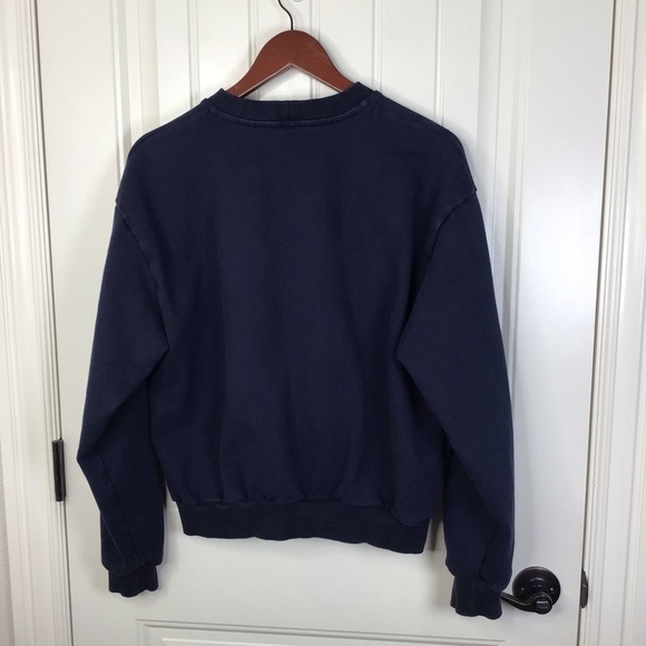 Minted New York Crewneck Sweatshirt in Navy Size Medium. - Picture 5 of 6